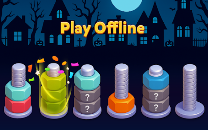 Nut Craze - Color Screw Puzzle Image