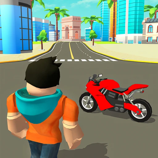Games like Obby Bike Driving City Parkour