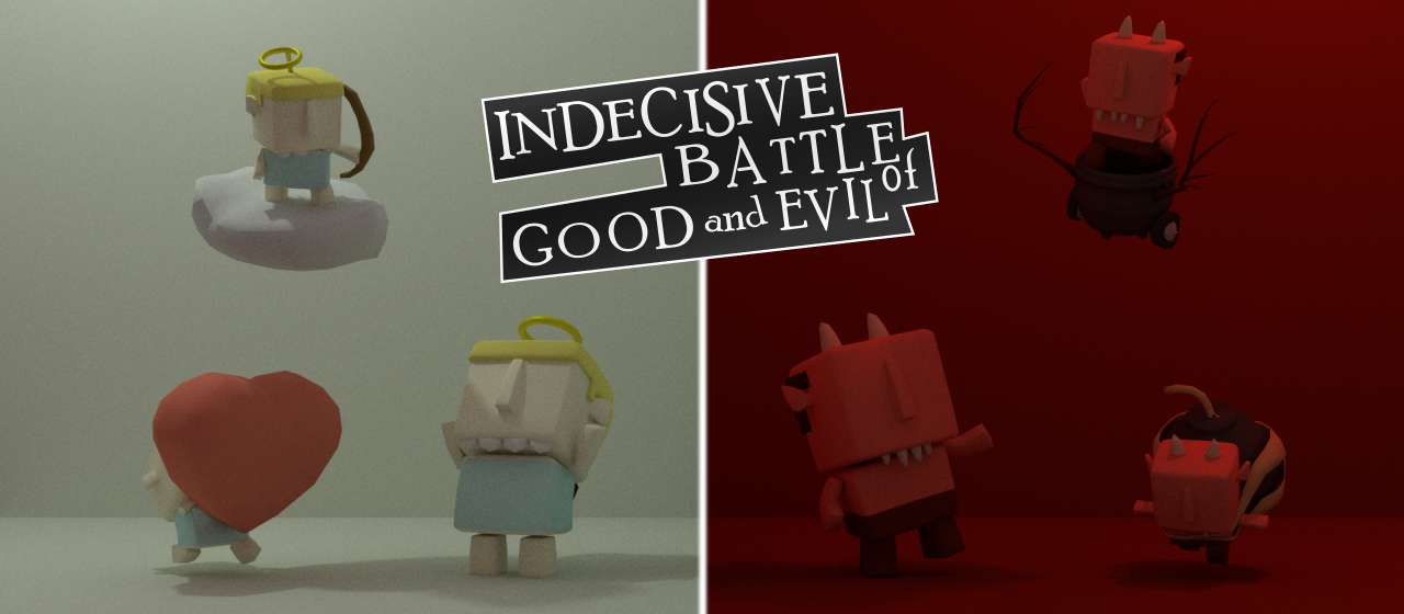 Games like Indecisive battle of good and evil where all's fair in love and war