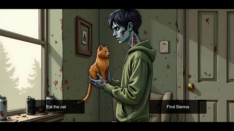 Half Dead: A Zombie Story Game screenshot