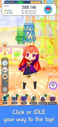 Idle VTuber Simulator screenshot