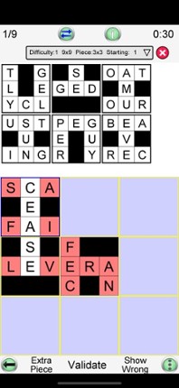 Jigsaw Crossword + screenshot