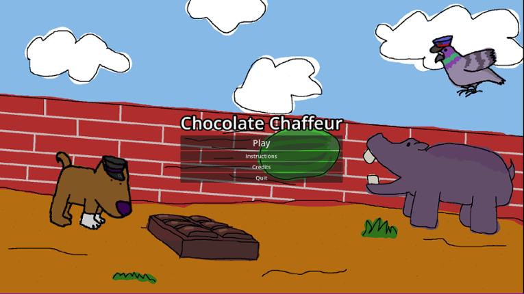 MCS1653 Project 3 Puzzle Game: Chocolate Chaffeur Image
