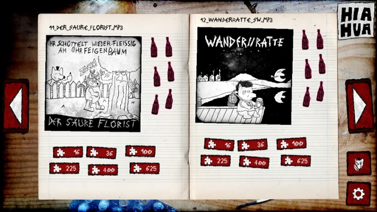 Nachkriegsratten Punk-Rock Puzzle screenshot