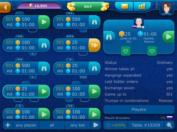 Online Clabber LiveGames screenshot