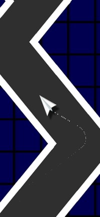 Paper Plane Zig Zag Image