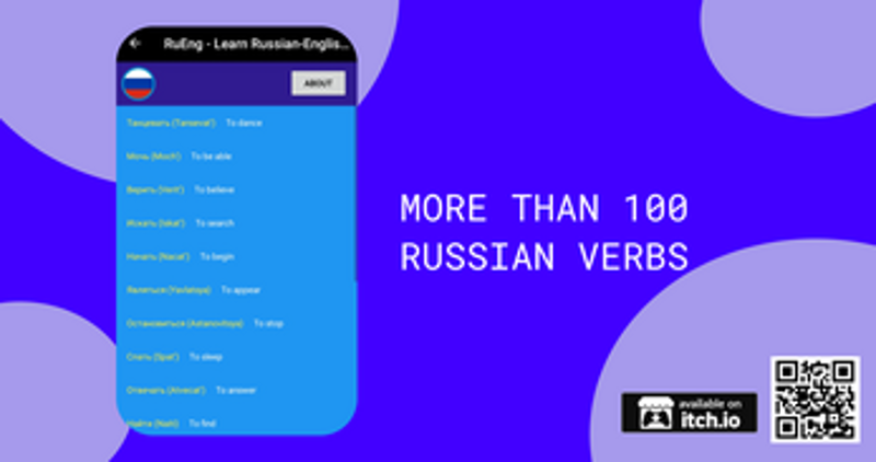 RuEng - Russian and English Verbs Image