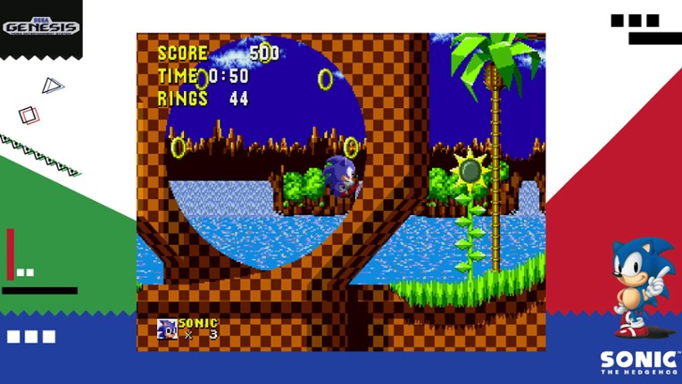 SEGA AGES Sonic the Hedgehog screenshot