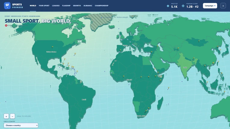 Sports Founder screenshot