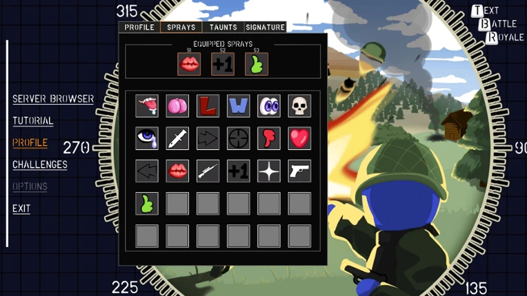 Text Battle Royale screenshot