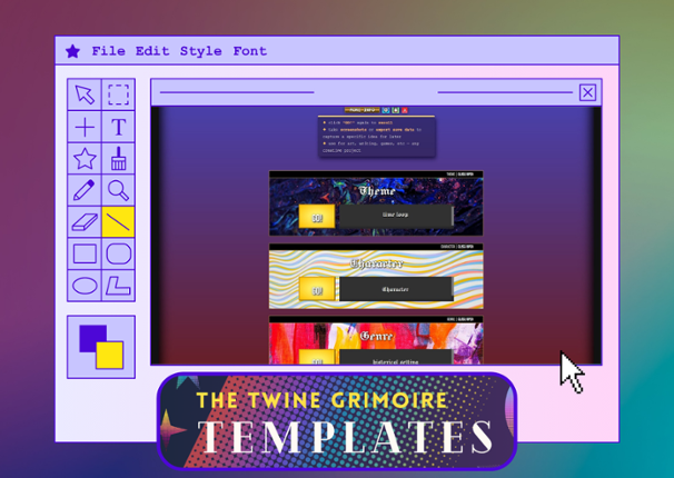 Twine Template ✦ Odd Oracle Image