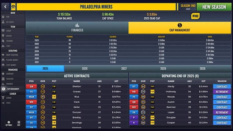 Ultimate Pro Football Coach screenshot