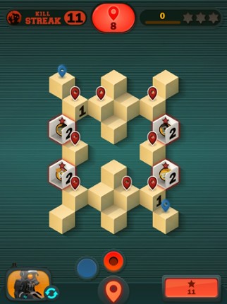 Zombie Sweeper: Action Puzzle screenshot