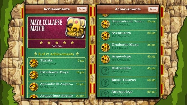 Antique Mayan Blocks - Collapse, Earn, Mash, Trap and Splash Jewel Pieces screenshot