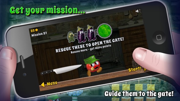 Captain Tomato & the Magic Gate screenshot