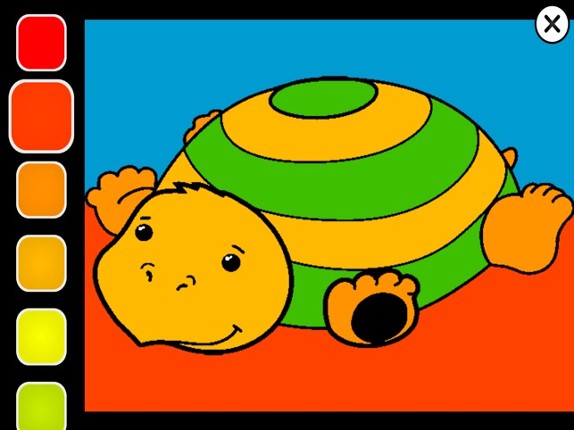 Coloring Games For Learning Finger Paint screenshot
