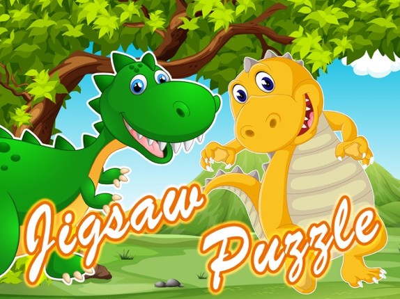 Dino Jigsaw Puzzles pre k 7 year old activities screenshot