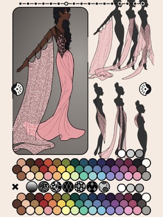Erte Elegance Dress Up screenshot