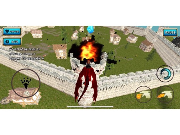Fire Flying Dragon Simulator screenshot