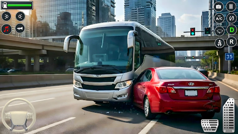 City Bus Driving Games 3D screenshot