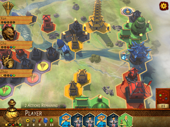 Reiner Knizia Yellow & Yangtze screenshot