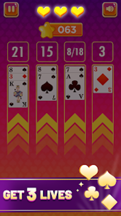 Cards 21 - Puzzle Card Game screenshot