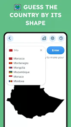 Globle - Guess the Country screenshot