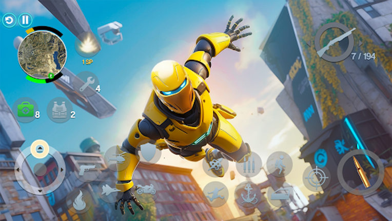 Iron Robot Game : Robot Games screenshot