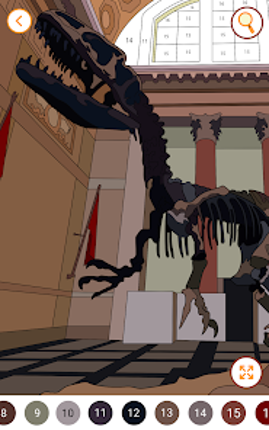 Dino Coloring Encyclopedia screenshot