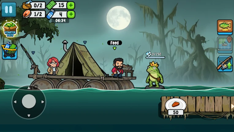Catch & Feed 3: Haunted Swamp screenshot