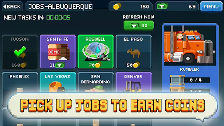Pocket Trucks: Route Evolution Image