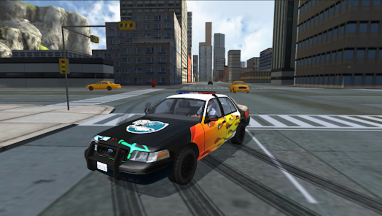 Police Car Drift Simulator screenshot