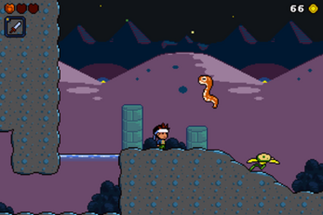 A Game With a Kitty 1 & 2 & Treasure Hunter Man 1 Image