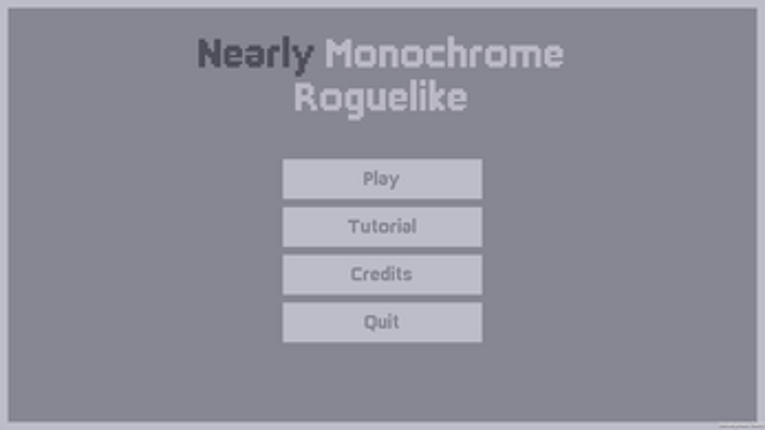 Nearly Monochrome Roguelike screenshot