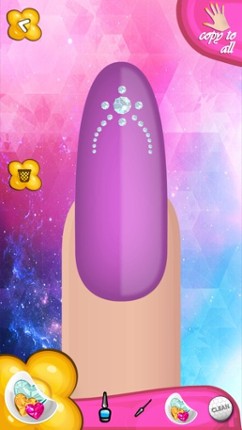 Glamour Nails Art Studio - Create Popular and Fashionable Manicure Nail Design.s Image