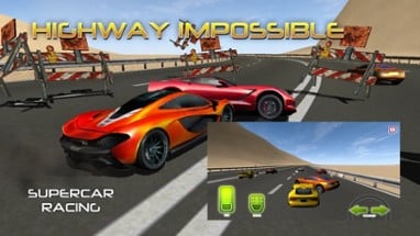 Highway Impossible : Super Car Sprint Race 3D Image