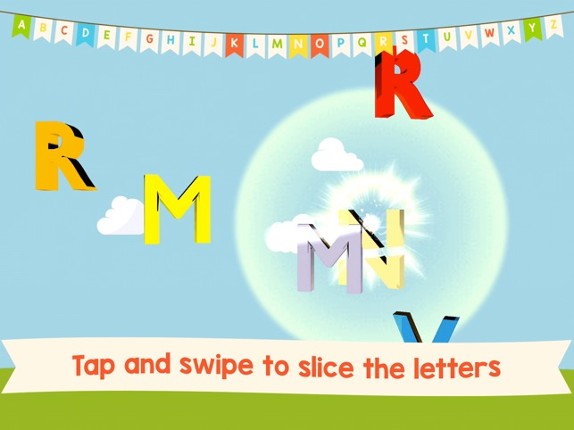Noobie ABC level 1: fun game to learn alphabet letters with phonic sounds for kids, toddlers and babies screenshot