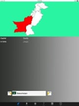 Pakistan State Maps Flags and Capitals Image