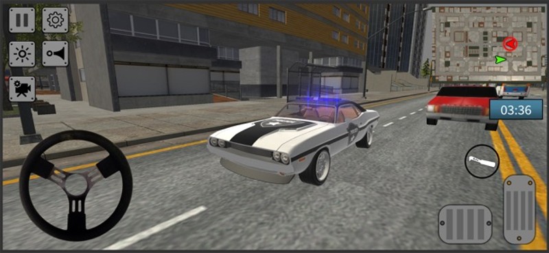 Police Car Thief Chase City in screenshot