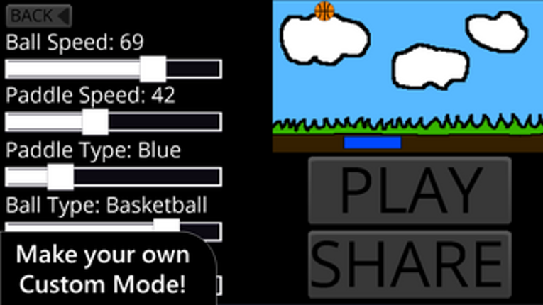 PONG screenshot