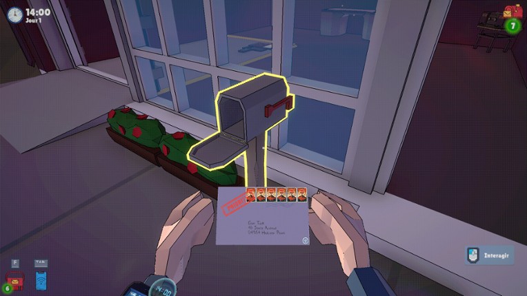 Postman Simulator screenshot