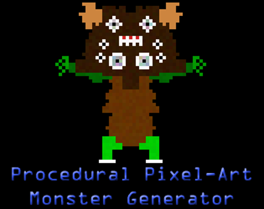 Procedural Pixel Monsters Game Cover