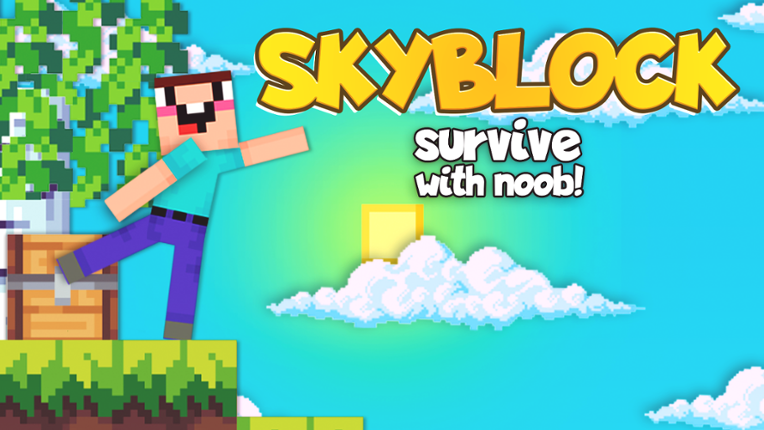 Skyblock Survive With Noob! Game Cover