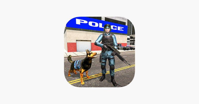 US Police Security Dog Crime Game Cover