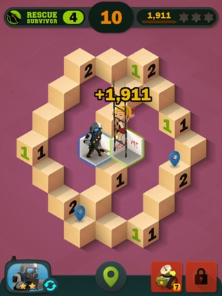 Zombie Sweeper: Action Puzzle Image