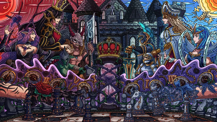 100 Chess Cats Image