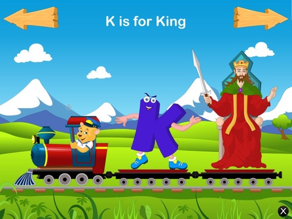 Alphabet Train For Kids - Learn ABCD screenshot