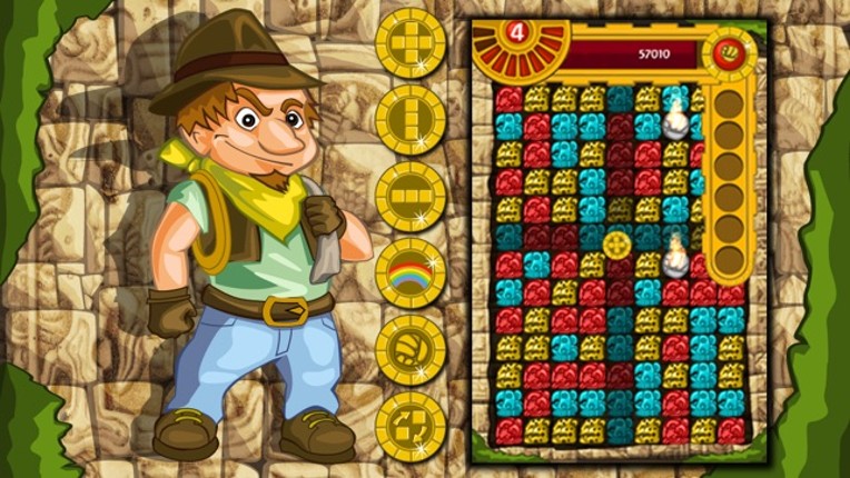 Antique Mayan Blocks - Collapse, Earn, Mash, Trap and Splash Jewel Pieces screenshot