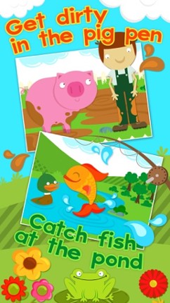 Farm Games Animal Games for Kids Puzzles Free Apps screenshot