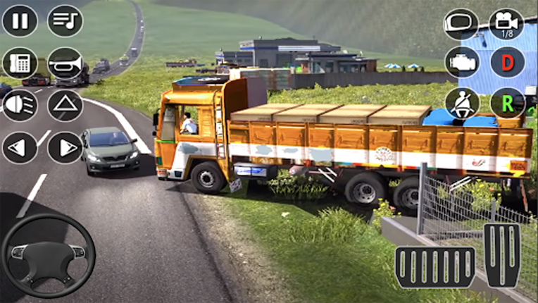 Indian Cargo Truck Wala Game Image